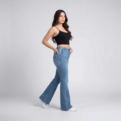 pantalon de mezclilla de mujer