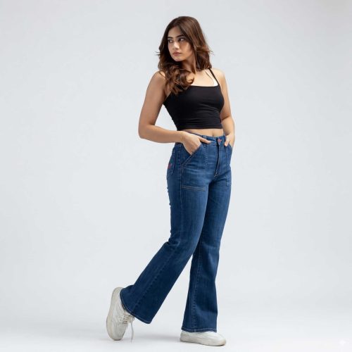 pantalon de mezclilla de mujer