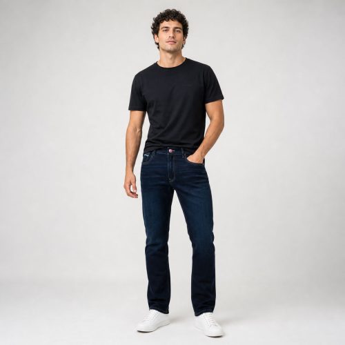 pantalon de mezclilla de hombre