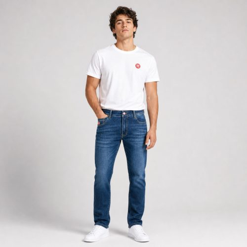 pantalon de mezclilla de hombre