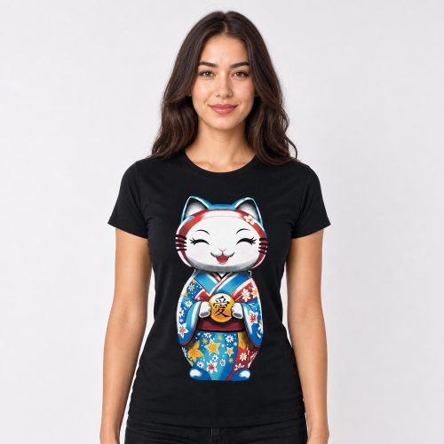 playera negra de mujer