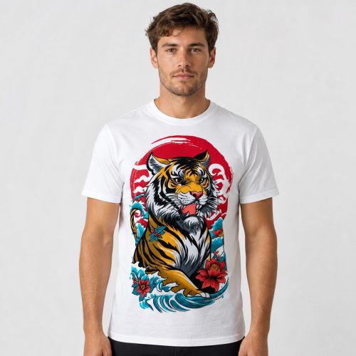 playera blanca de hombre