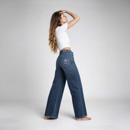 pantalon de mezclilla de mujer