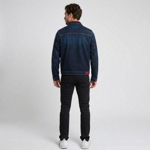 CHAMARRA DE MEZCLILLA PARA HOMBRE ROPA URBANA